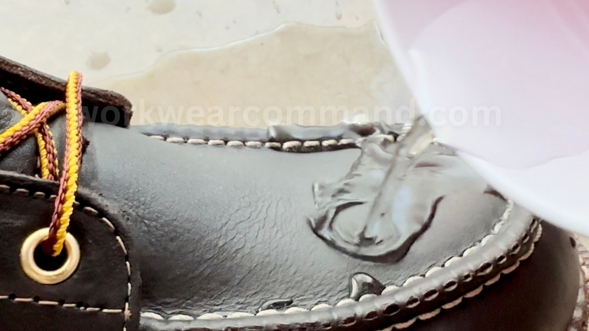 thorogood moc toe waterproof boots