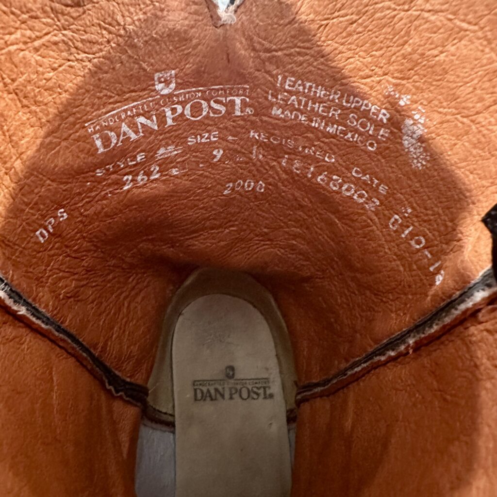 dan-post-lizard-boots-mens-cowboy-style-262-black-cherry-red-exotic-roper-western-leather-pull-on-inside