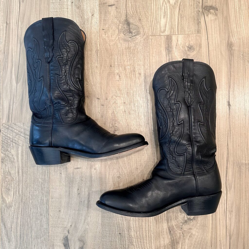 lucchese-black-boots-cole-mens-calfskin-cowboy