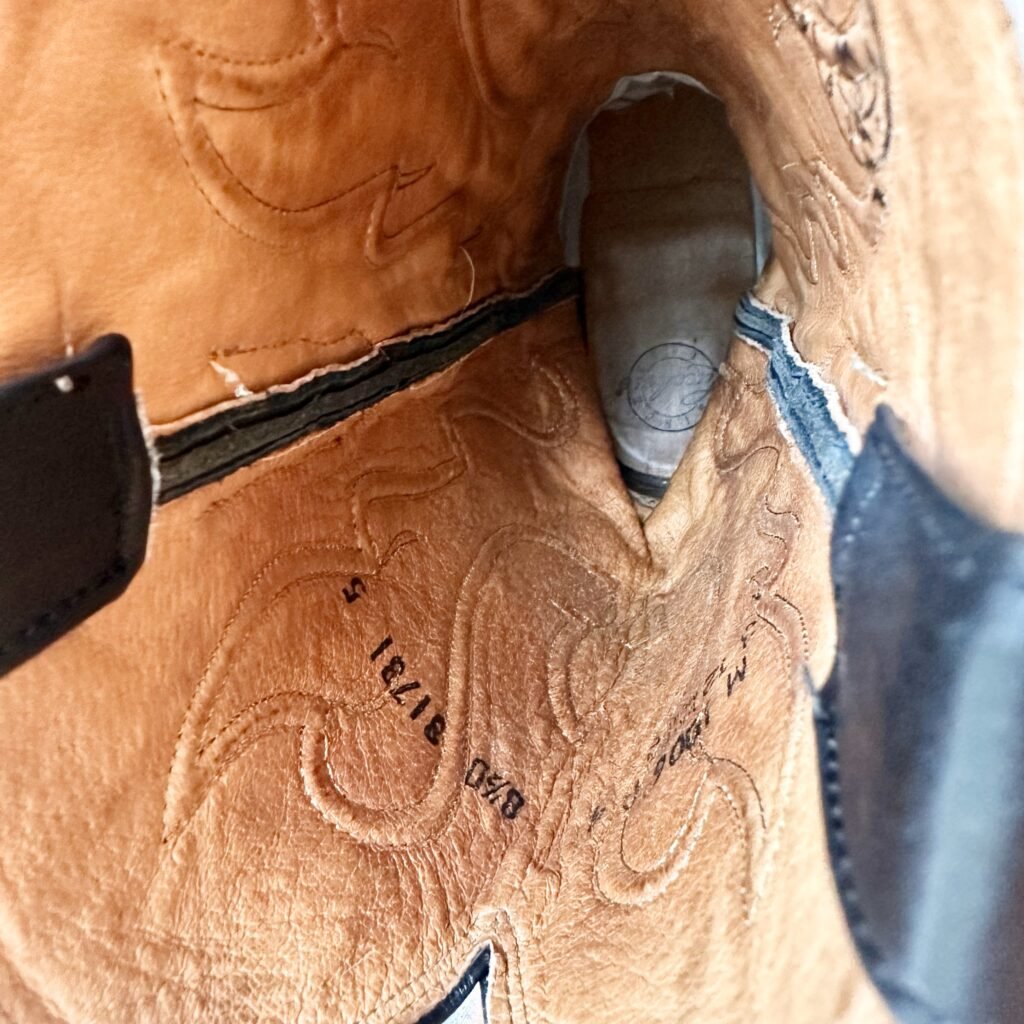 lucchese-black-boots-style-m1006-r4-cole-mens-calfskin-cowboy-vintage-western-toe-stitching-perez-cord-pattern-interior