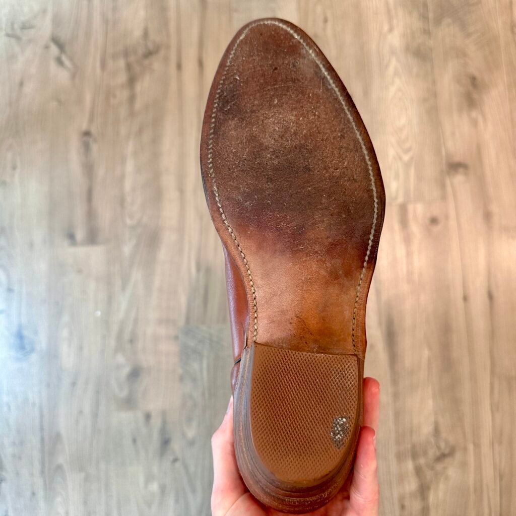 vintage-frye-cowboy-boots-mens-brown-leather-pull-on-FR16009-tan-riding