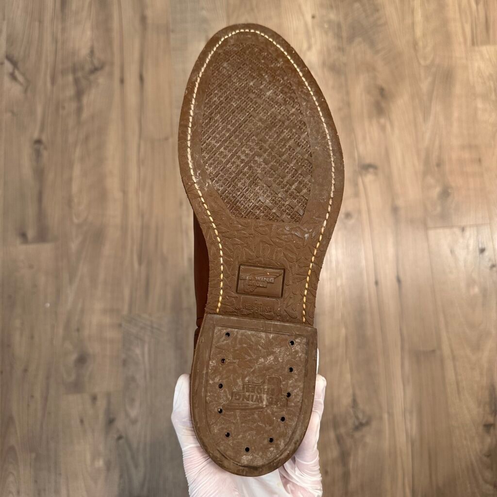 vintage-red-wing-boots-mens-nail-seat-1155-brown-cowboy-roper-western-work-pull-on-outsole